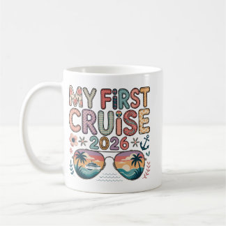 Taza De Café Mi Primer Crucero 2026, Primer Crucero Vacaciones