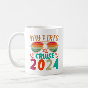 Taza De Café Mi primer crucero de vacaciones en familia 2024