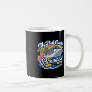 Taza De Café Mi primer crucero por Bahamas 2025 por primera vez
