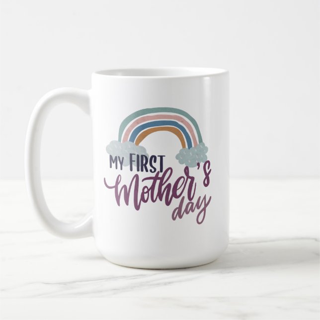 Taza De Café Mi primer día de la madre (Izquierda)