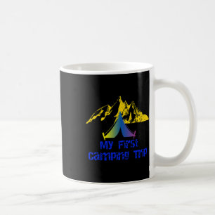 Taza De Café Mi primera aventura de viaje de camping Tienda de