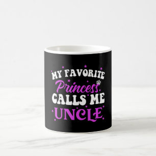 Taza De Café Mi princesa favorita me llama tío