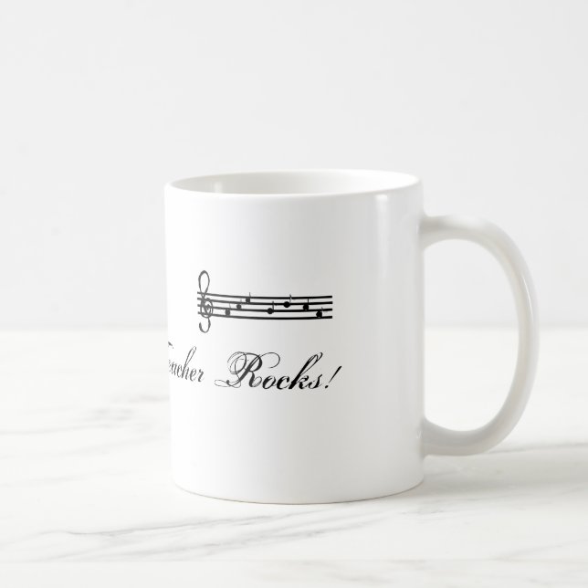 Taza De Café Mi profesor de música es genial (Derecha)