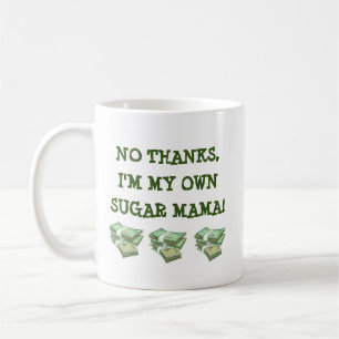 Taza De Café Mi propia mamá azúcar.