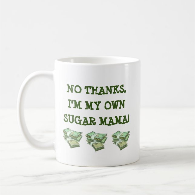 Taza De Café Mi propia mamá azúcar. (Izquierda)