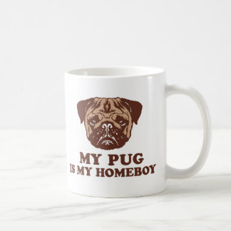 Taza De Café Mi Pug es mi Homeboy