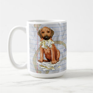 Taza De Café Mi Ridgeback Rhodés Plan de Lecciones Ates Café Mu