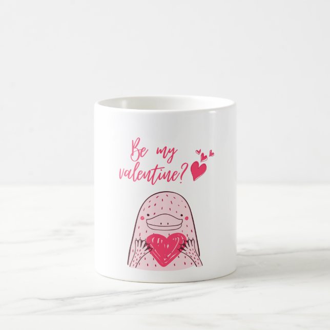 Taza De Café Mi San Valentín (Centro)