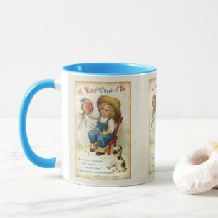 Taza de café Mi San Valentín Piensa en Mí