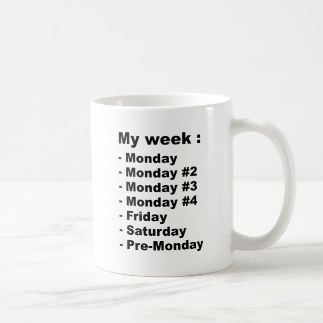 Taza De Café Mi semana (Derecha)