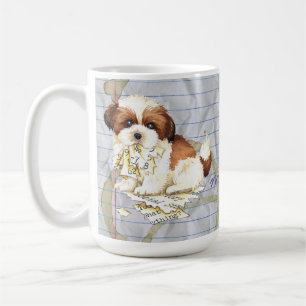 Taza De Café Mi Shih Tzu comió mi plan de lección