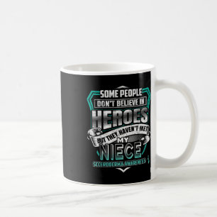 Taza De Café Mi sobrina es guerrera - conciencia de escleroderm