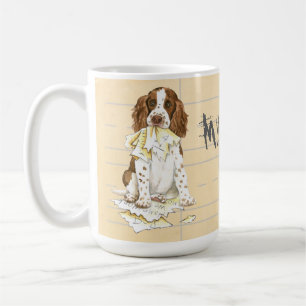 Taza De Café Mi Springer inglesa comió mi hogar