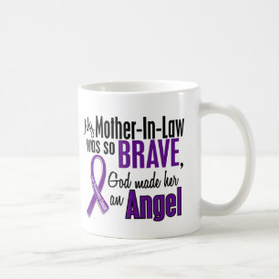 Taza De Café Mi suegra es un cáncer pancreático del ángel