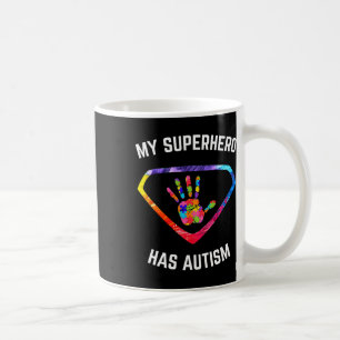 Taza De Café Mi superhéroe tiene conciencia del autismo