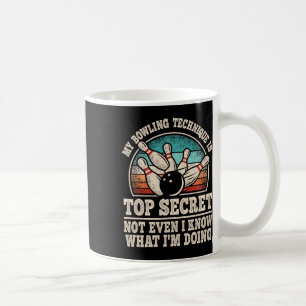 Taza De Café Mi técnica de boliche es el más secreto de los bol