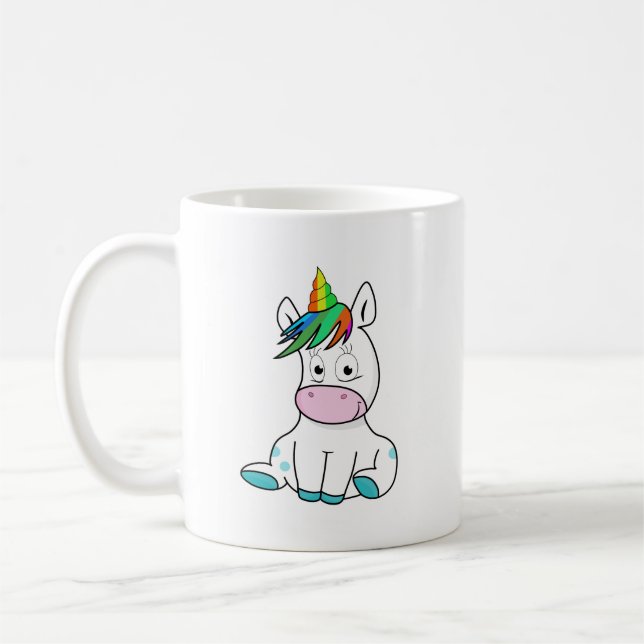 Taza De Café Mi unicornio lindo (Izquierda)