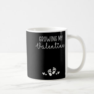 Taza De Café Mi valentín de embarazo de mujer creciente Nueva m