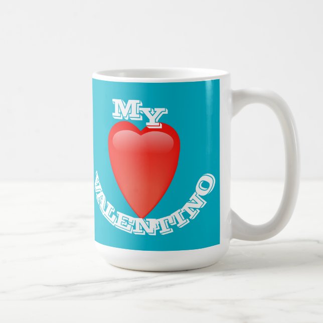 Taza De Café Mi Valentino (Derecha)
