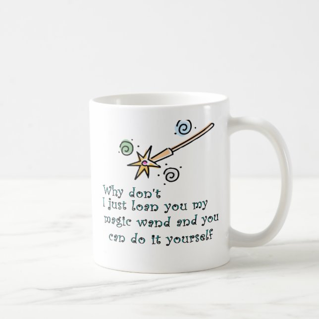 Taza De Café Mi vara mágica (Derecha)
