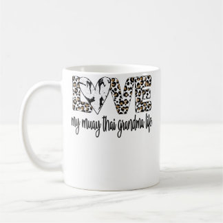 Taza De Café Mi vida de abuela de Muay Thai Abuela de Muay Thai
