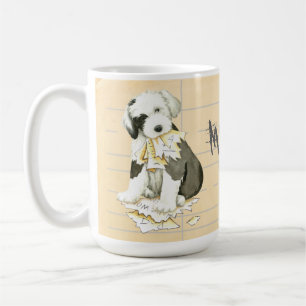Taza De Café Mi viejo Sheepdog inglés se comió mi casa