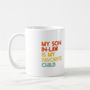 Taza De Café Mi yerno es mi hijo favorito, suegra