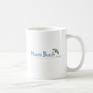 Taza De Café Miami Beach, Florida Umbrella Guay
