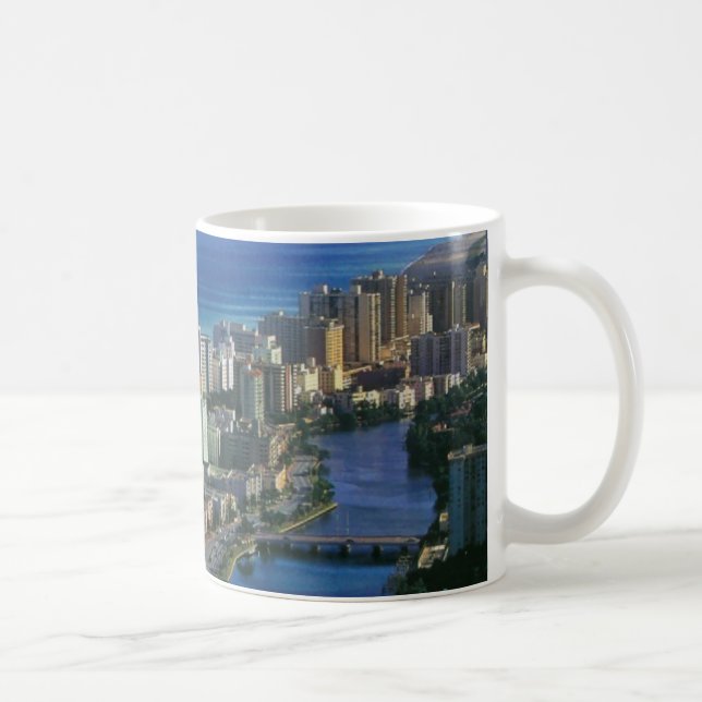 TAZA DE CAFÉ MIAMI BEACH LA FLORIDA (Derecha)