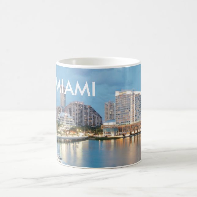 TAZA DE CAFÉ MIAMI BEACH LA FLORIDA (Centro)