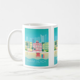 Taza De Café Miami Beach Mug