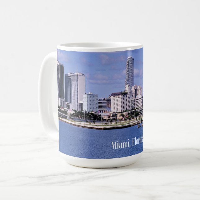 Taza De Café Miami, Florida (Anverso izquierdo)
