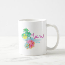 Taza De Café Miami hermosa la Florida