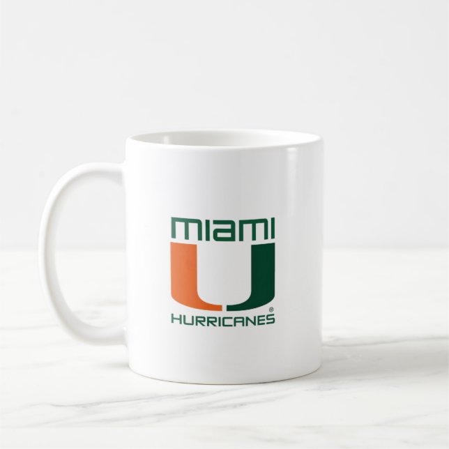 Taza De Café Miami Hurricanes (Izquierda)