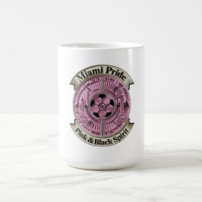 Taza De Café Miami Pitch Pride, Champion City Pride Gift (Centro)