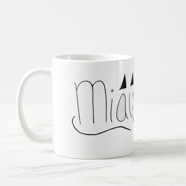 Taza De Café ¡Miau! Mugg (Izquierda)