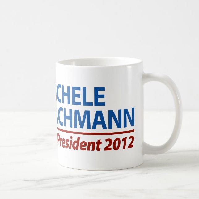 Taza De Café Micaela Bachmann para el presidente 2012 (Derecha)