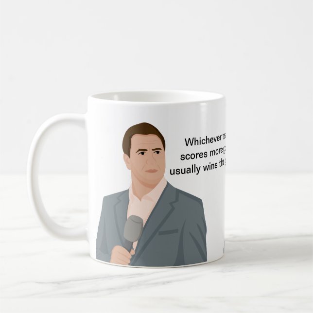Taza De Café Michael Owen Mug- Quien gane el juego (Izquierda)