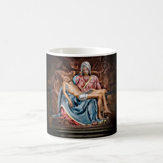 TAZA DE CAFÉ MICHELANGELO PIETÀ (Centro)