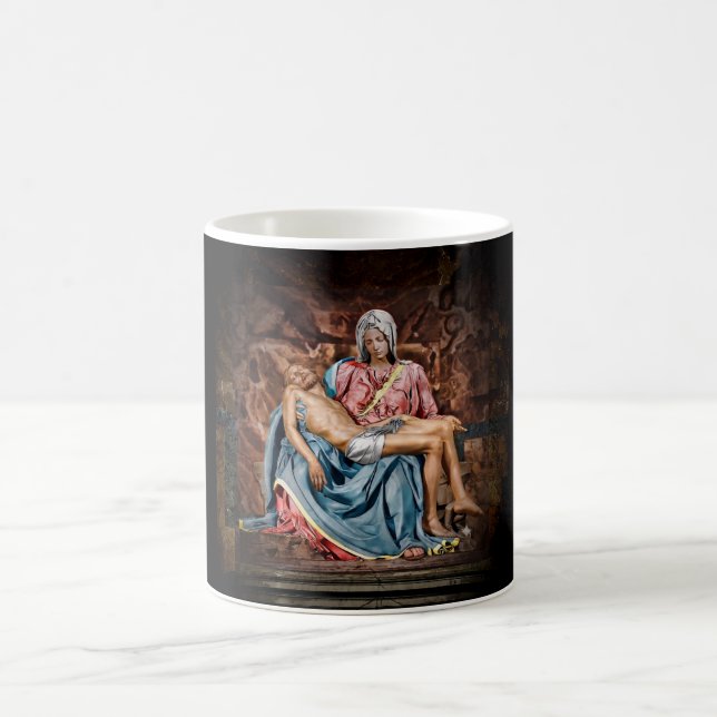 TAZA DE CAFÉ MICHELANGELO PIETÀ (Centro)