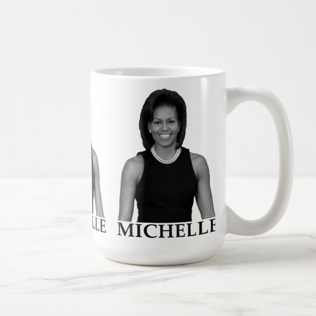 TAZA DE CAFÉ MICHELLE OBAMA (Derecha)