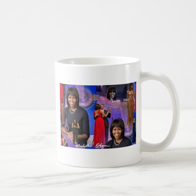 Taza De Café Michelle Obama (Derecha)
