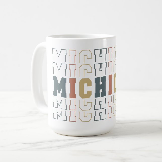 Taza De Café Michigan (Anverso izquierdo)