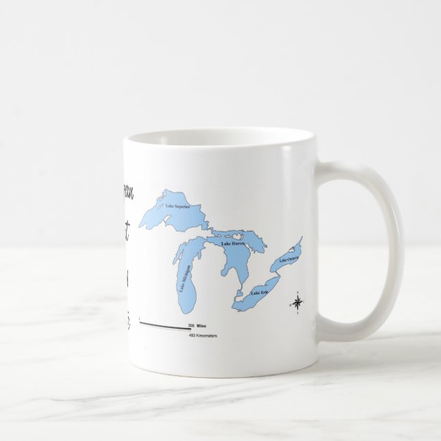 Taza De Café Michigan (Derecha)