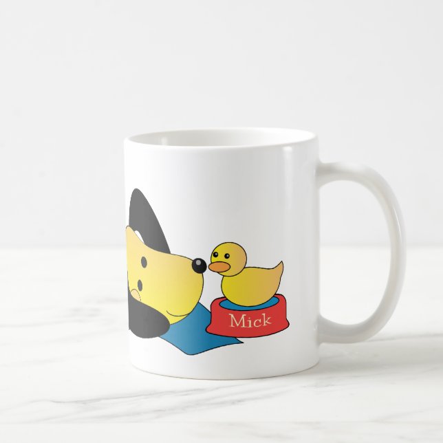Taza De Café Mick y Faithful Henry (Derecha)