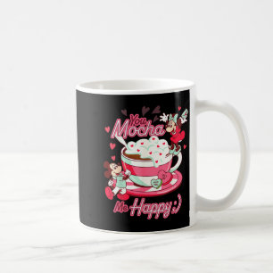 Taza De Café Mickey & Minnie Día de San Valentín Tú me hace