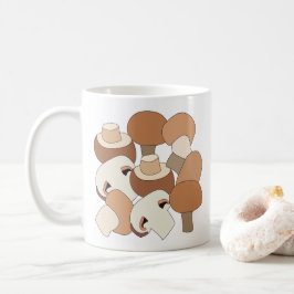 Taza De Café Micólogo Buscador de Hongos Comestibles