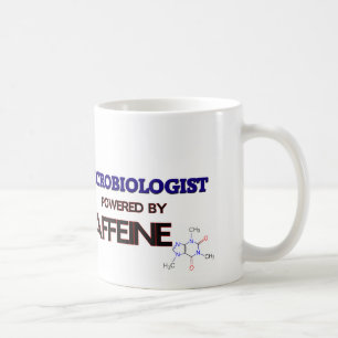 Taza De Café Microbiólogo accionado por el cafeína