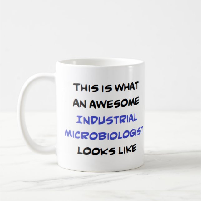 Taza De Café microbiólogo industrial, impresionante (Izquierda)