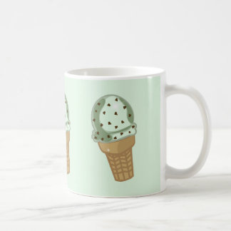 Taza De Café Microprocesador de chocolate de la menta